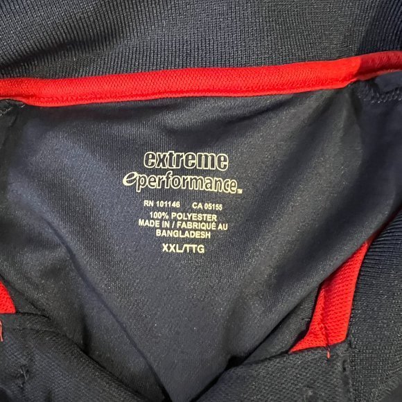 QUEENS UNIVERSITY Blue Polo (XXL) - Picture 6 of 7